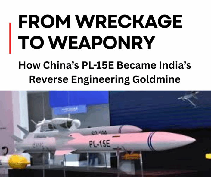 From Technology to Strategy: How China’s PL-15E Became India’s Reverse Engineering Goldmine