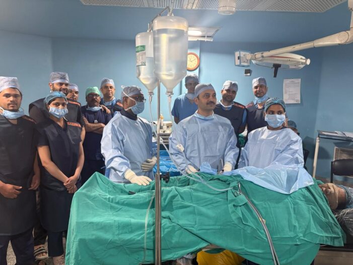 Dr Vimal Dixit Leads Advanced True Supine PCNL Workshop, Showcasing Excellence in Stone Surgery