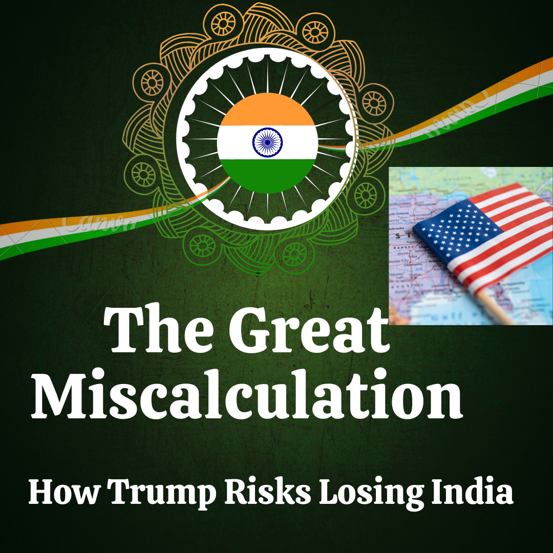Trump’s India Gamble: A Strategic Blunder in the Making