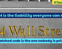 Wall Street’s Most Mispriced Liability Isn’t Debt. It’s Unpatched Code.